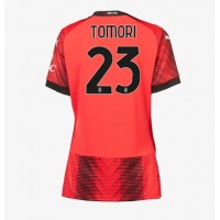 Fotbalové Dres AC Milan Fikayo Tomori #23 Dámské Domácí 2023-24 Krátký Rukáv